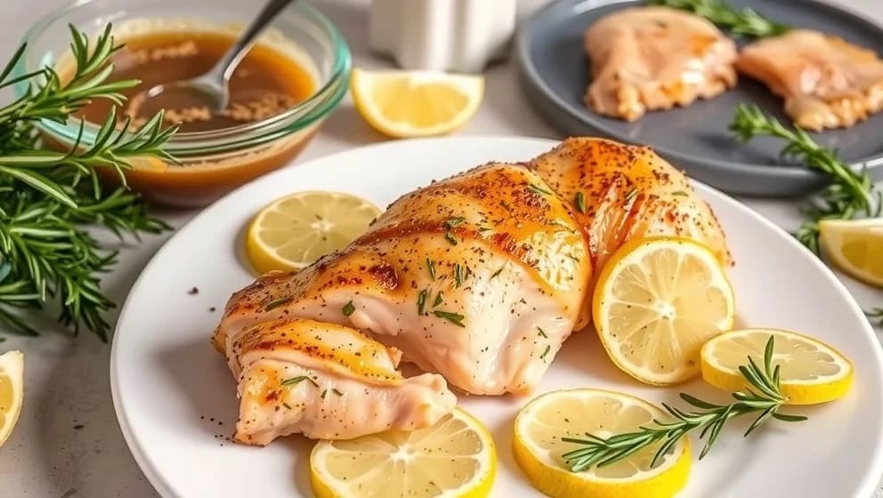 Marinerad kyckling i ugn blir saftig och god